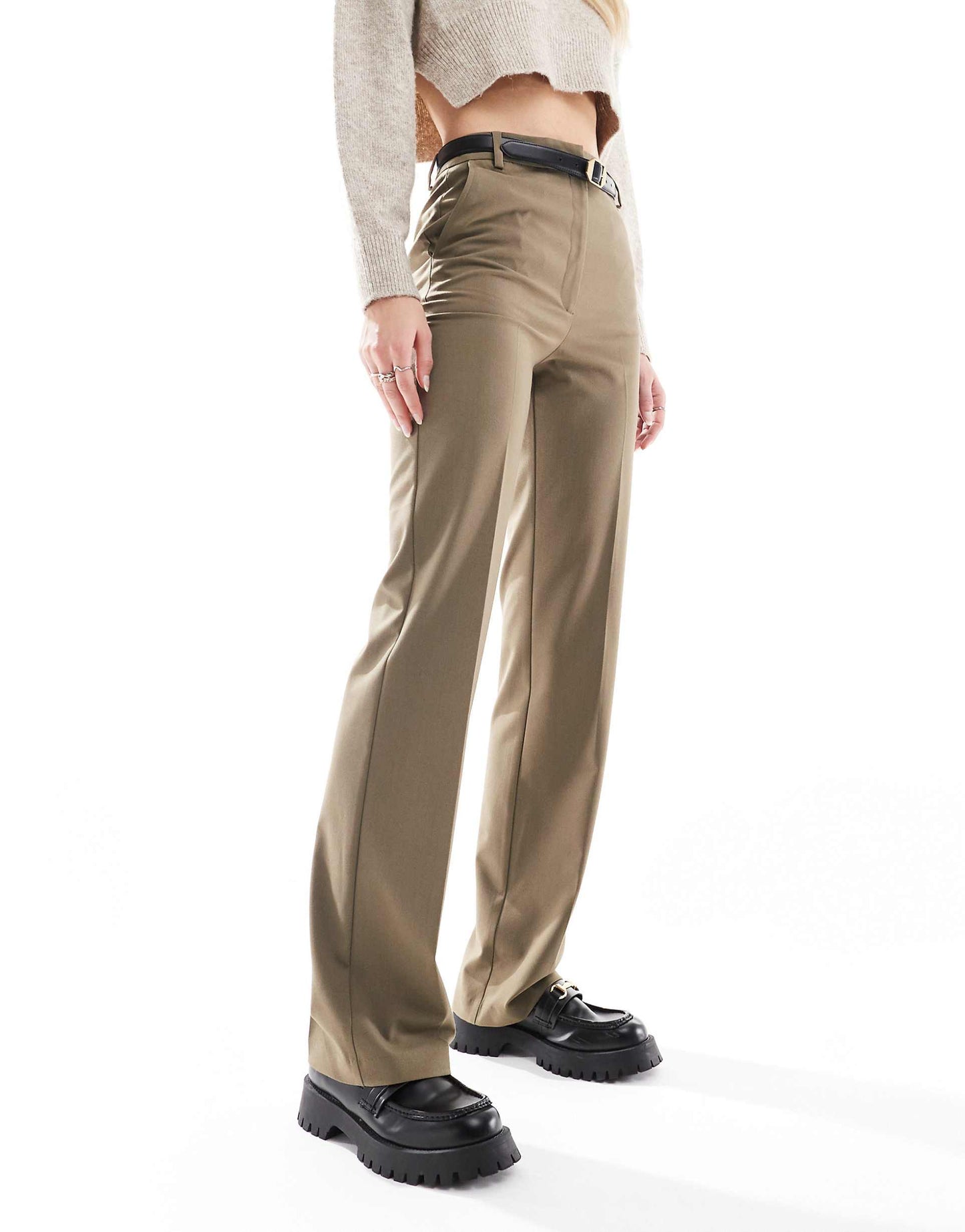 Tall Tailored Slim Straight Trousers