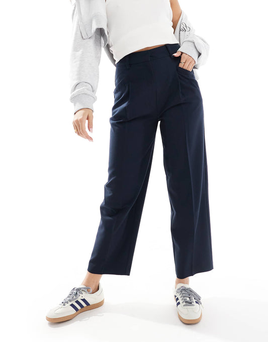 Tailored Ankle Grazer Trousers