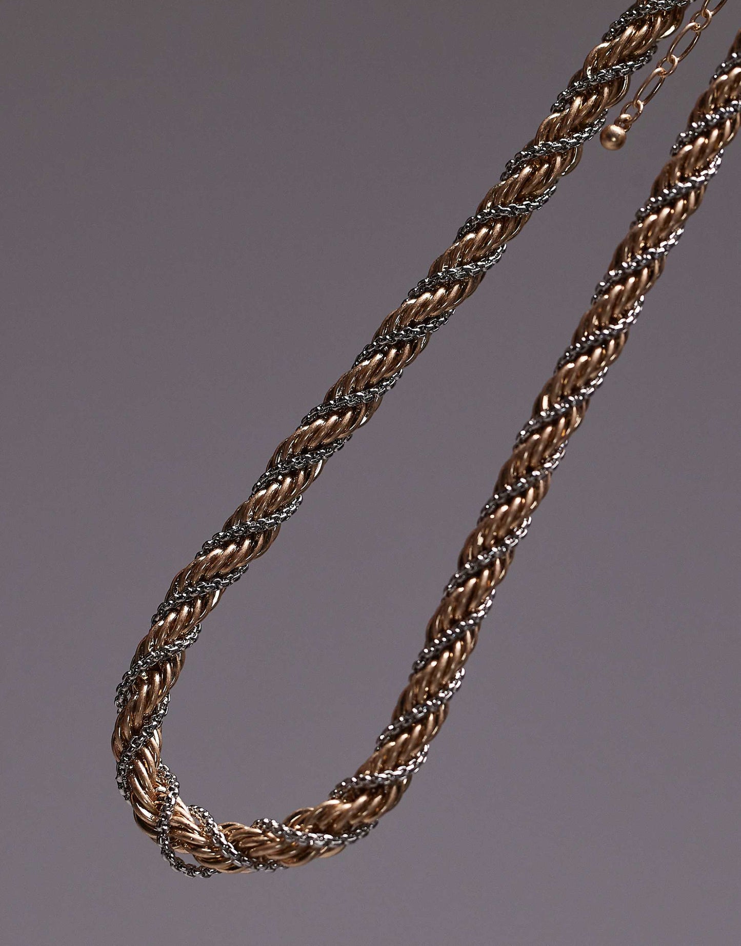 Nelson Twisted Rope Chain Necklace