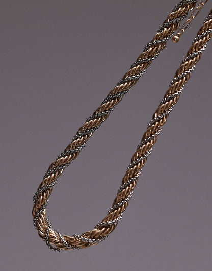 Nelson Twisted Rope Chain Necklace