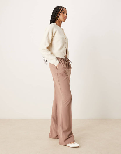 Tall Tailored Pull On Trousers