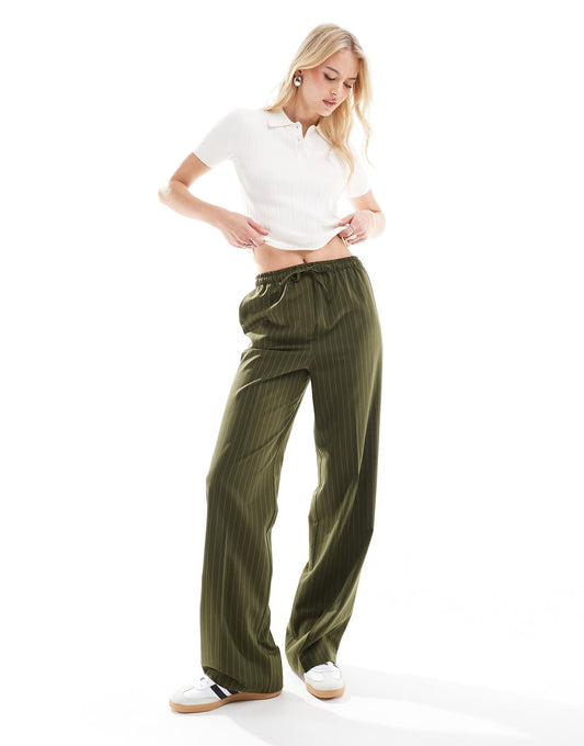 Tall Tailored Pull On Trousers