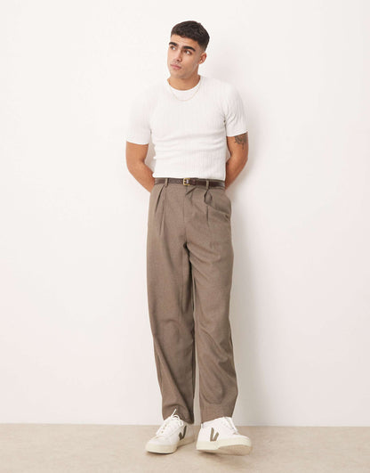 Muscle Fit Lightweight Knitted Rib T-Shirt