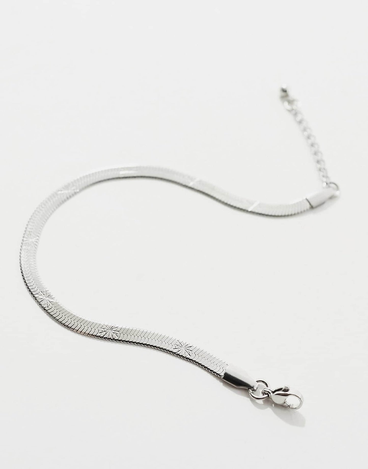 Waterproof Stainless Steel Snake Chain Bracelet