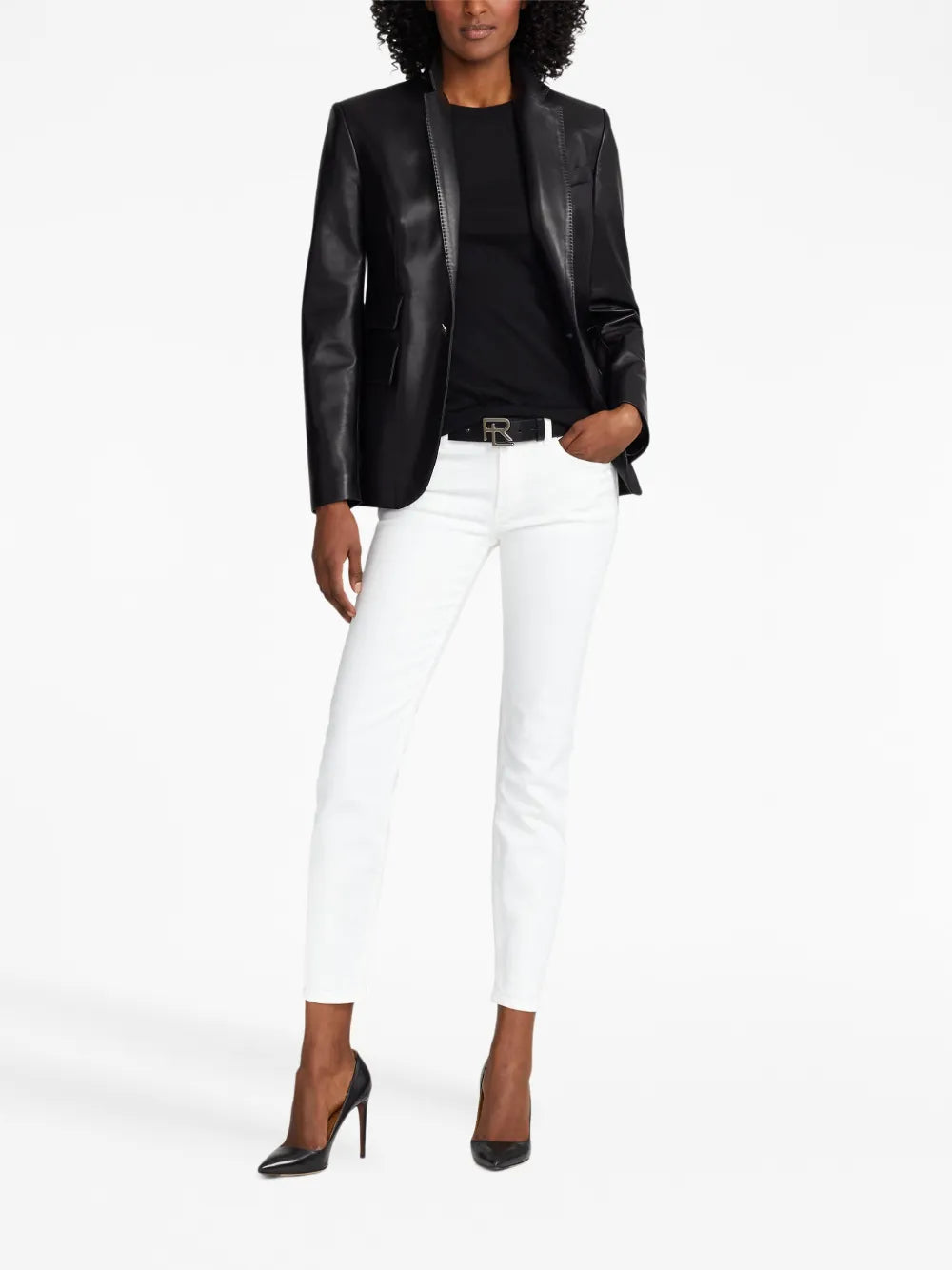 Low-Rise Slim-Cut Jeans