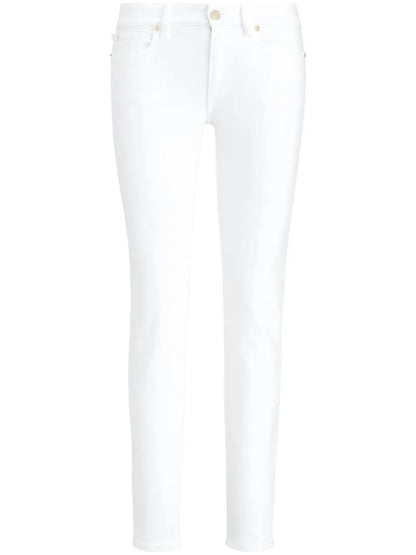 Low-Rise Slim-Cut Jeans