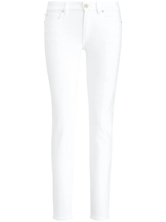 Low-Rise Slim-Cut Jeans