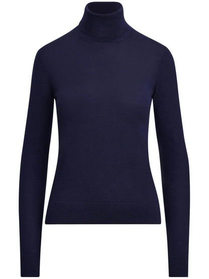 High-Neck Cashmere Jumper