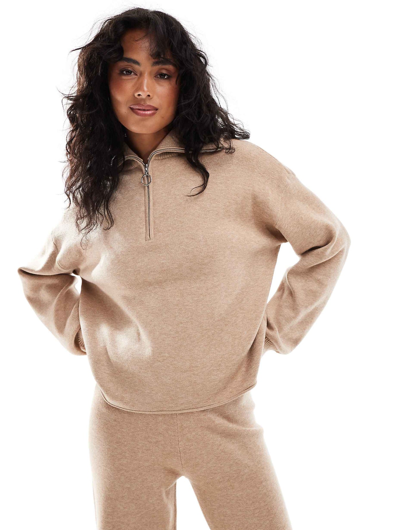 Quarter Zip Jumper Co-Ord