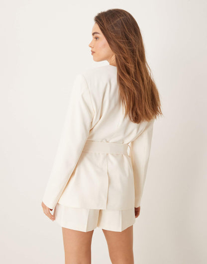 Tie Waist Blazer