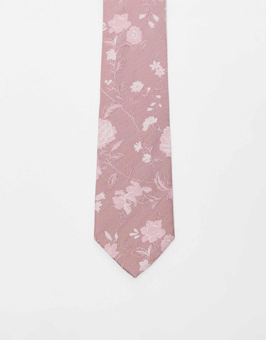 Floral Print Tie