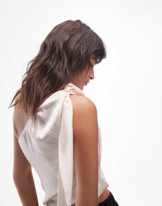 Knot One Shoulder Top