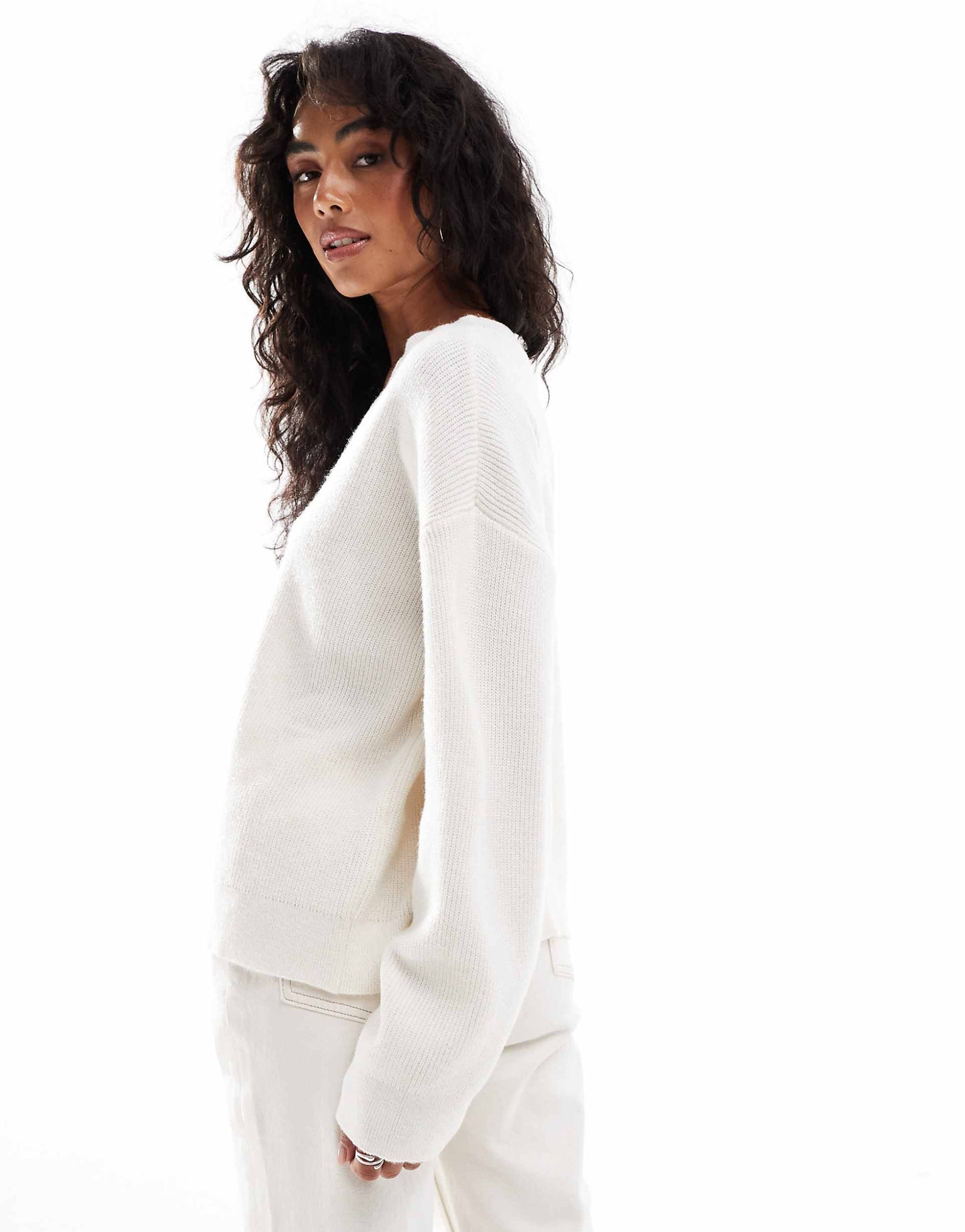 Soft Touch V Neck Jumper