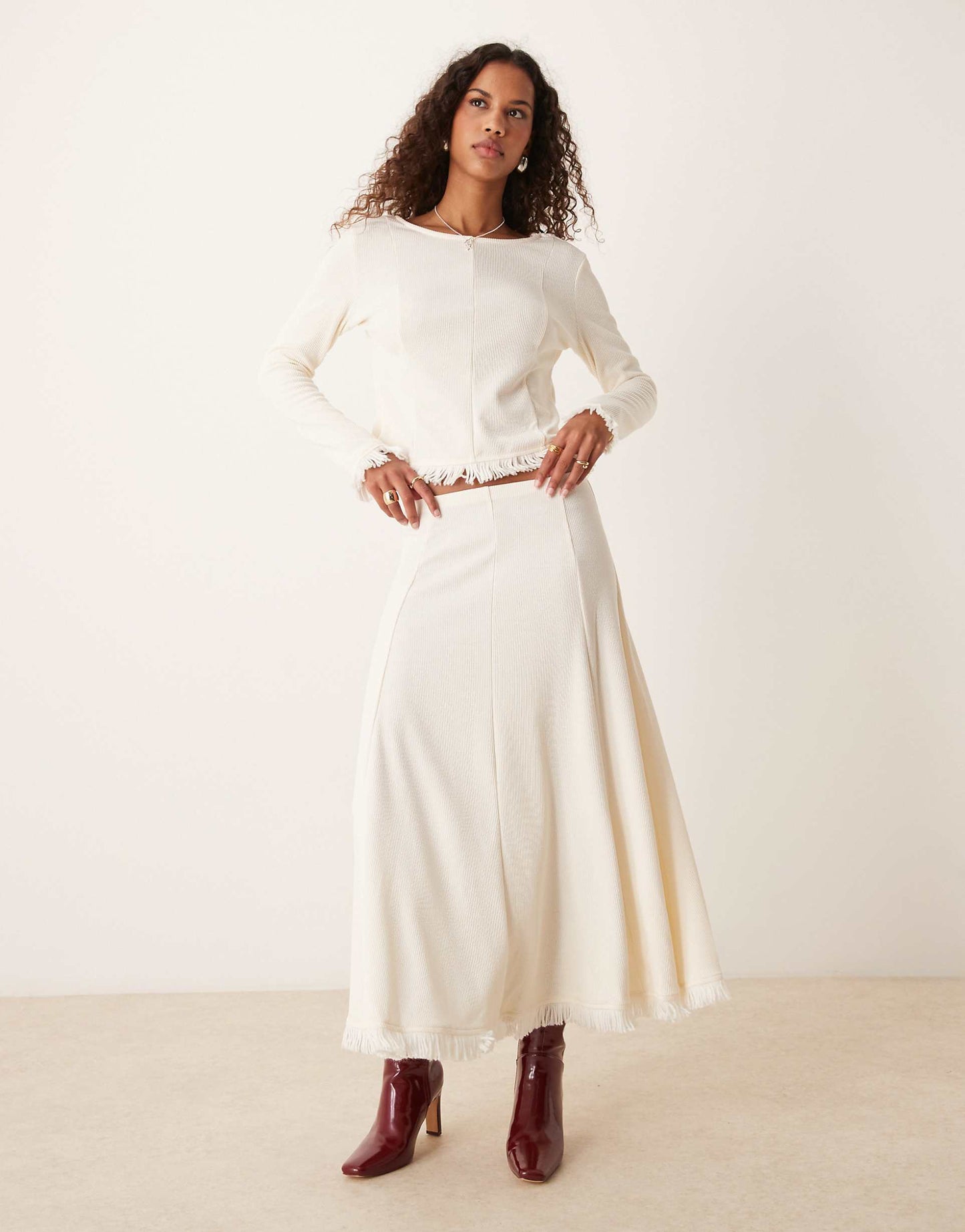 Kimberley Knit Midi Skirt
