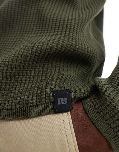 Ribbed Knitted Jumper