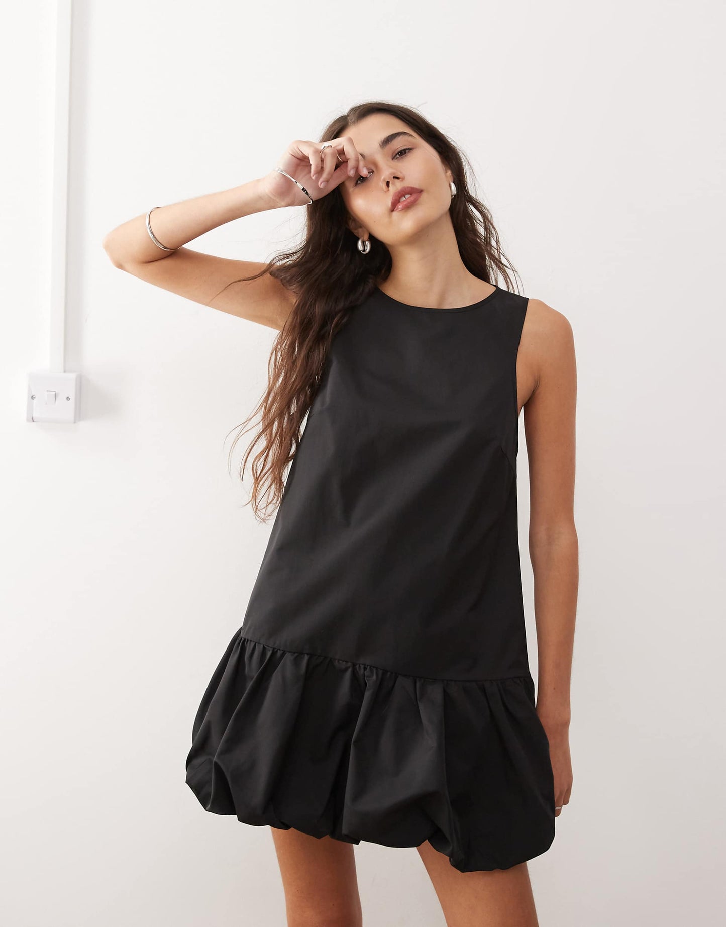 Tamilo Bubble Hem Mini Dress