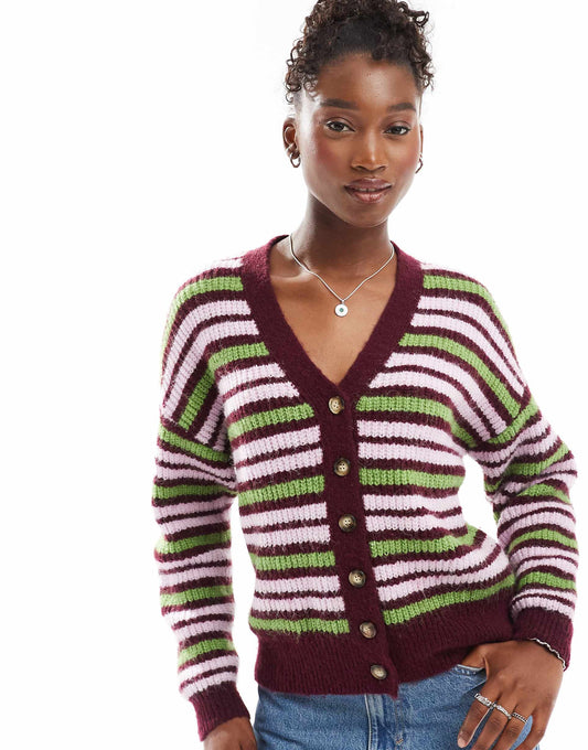 Uriela Fluffy Oversized Cardigan
