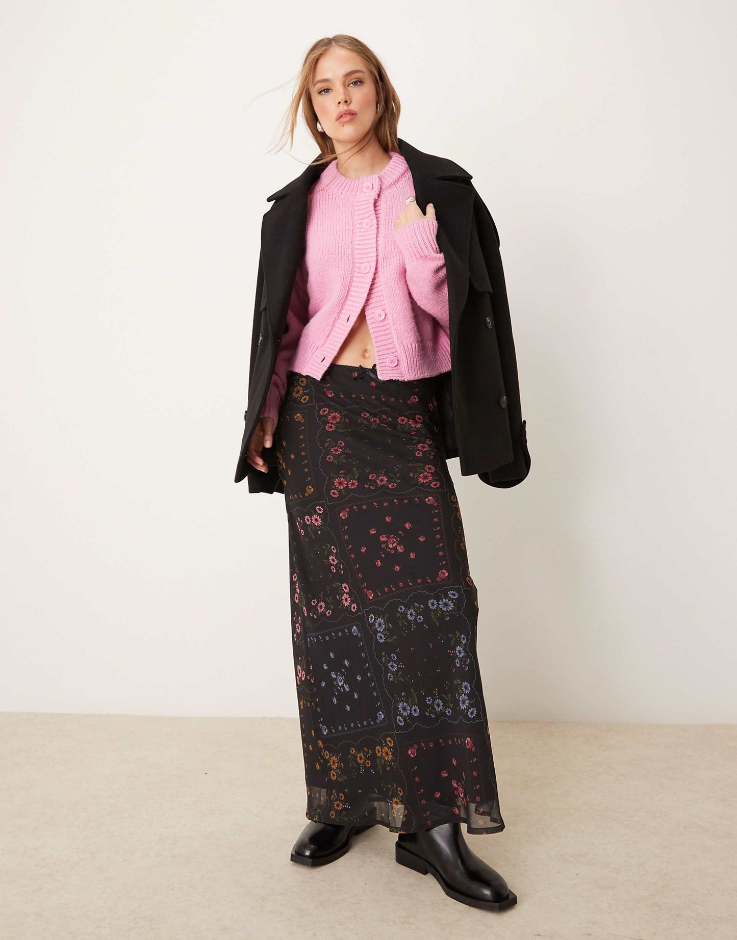 Bias Maxi Skirt