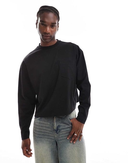 Heavyweight Long Sleeve Skater T-Shirt