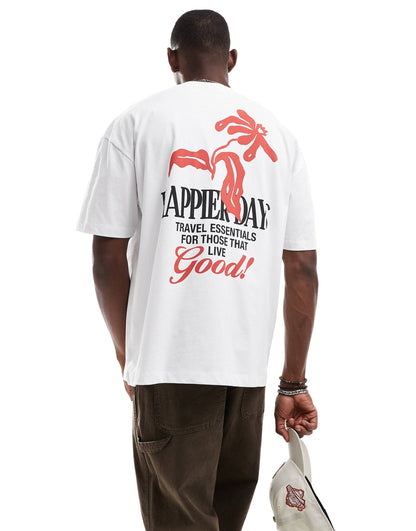 Oversized T-Shirt With Back Print