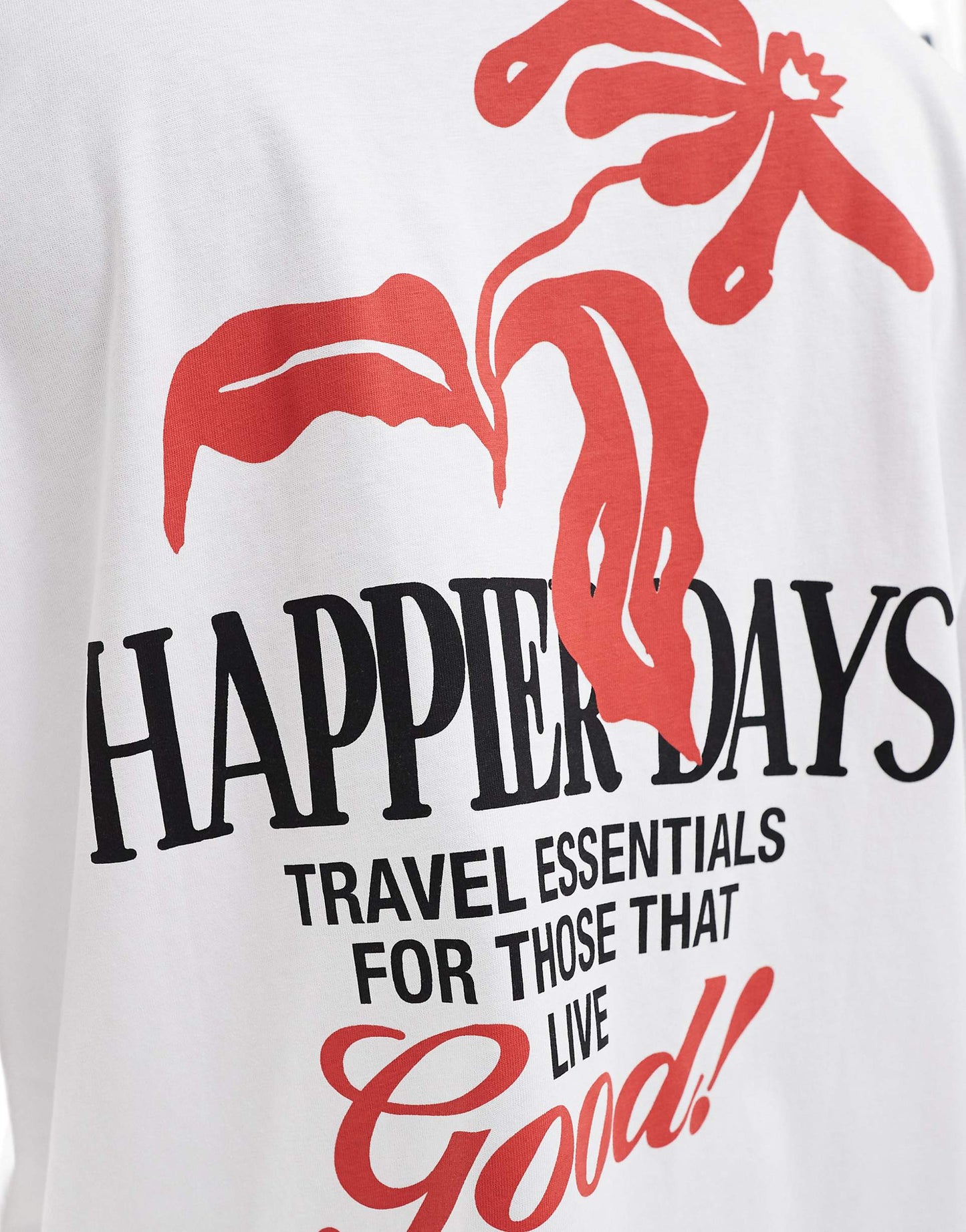 Oversized T-Shirt With Back Print