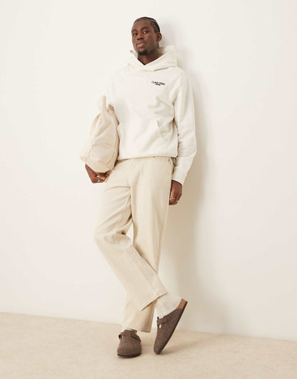 Jeans Logo Backprint Hoodie