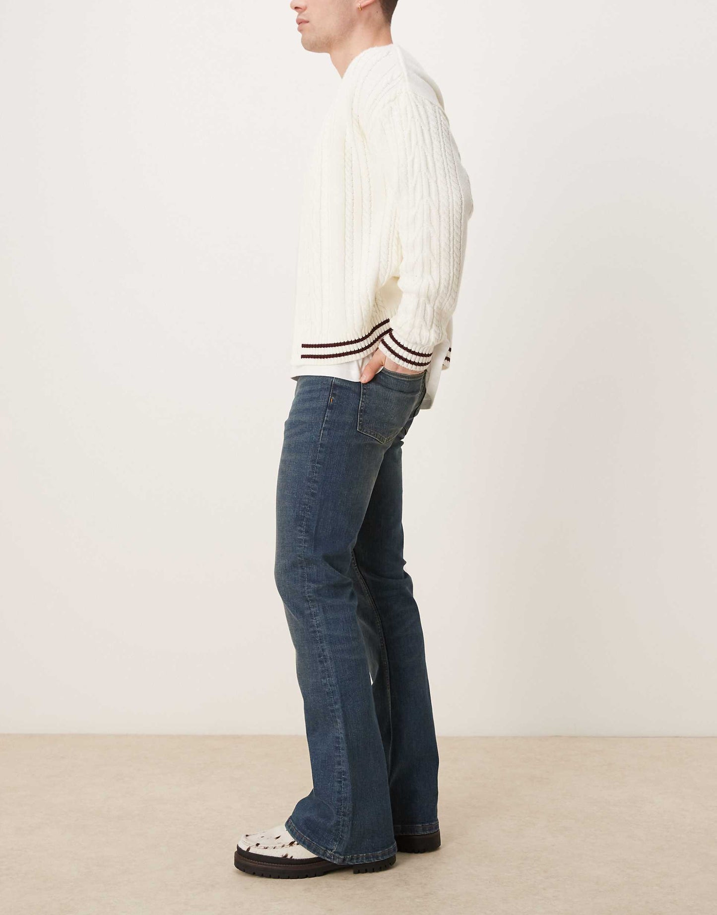 Stretch Flare Jeans