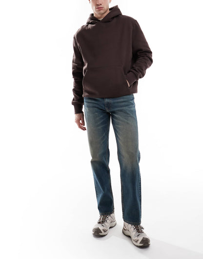 Straight Stretch Jeans With Tint