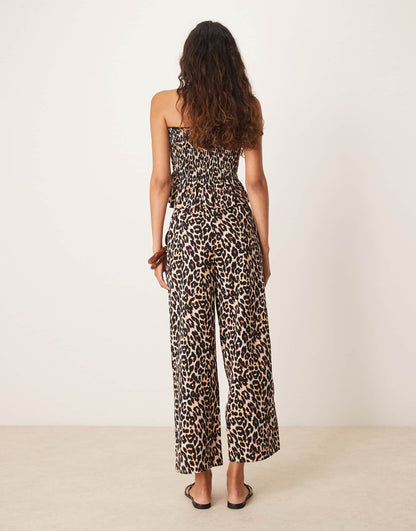 Embroidery Beach Trouser Co-Ord