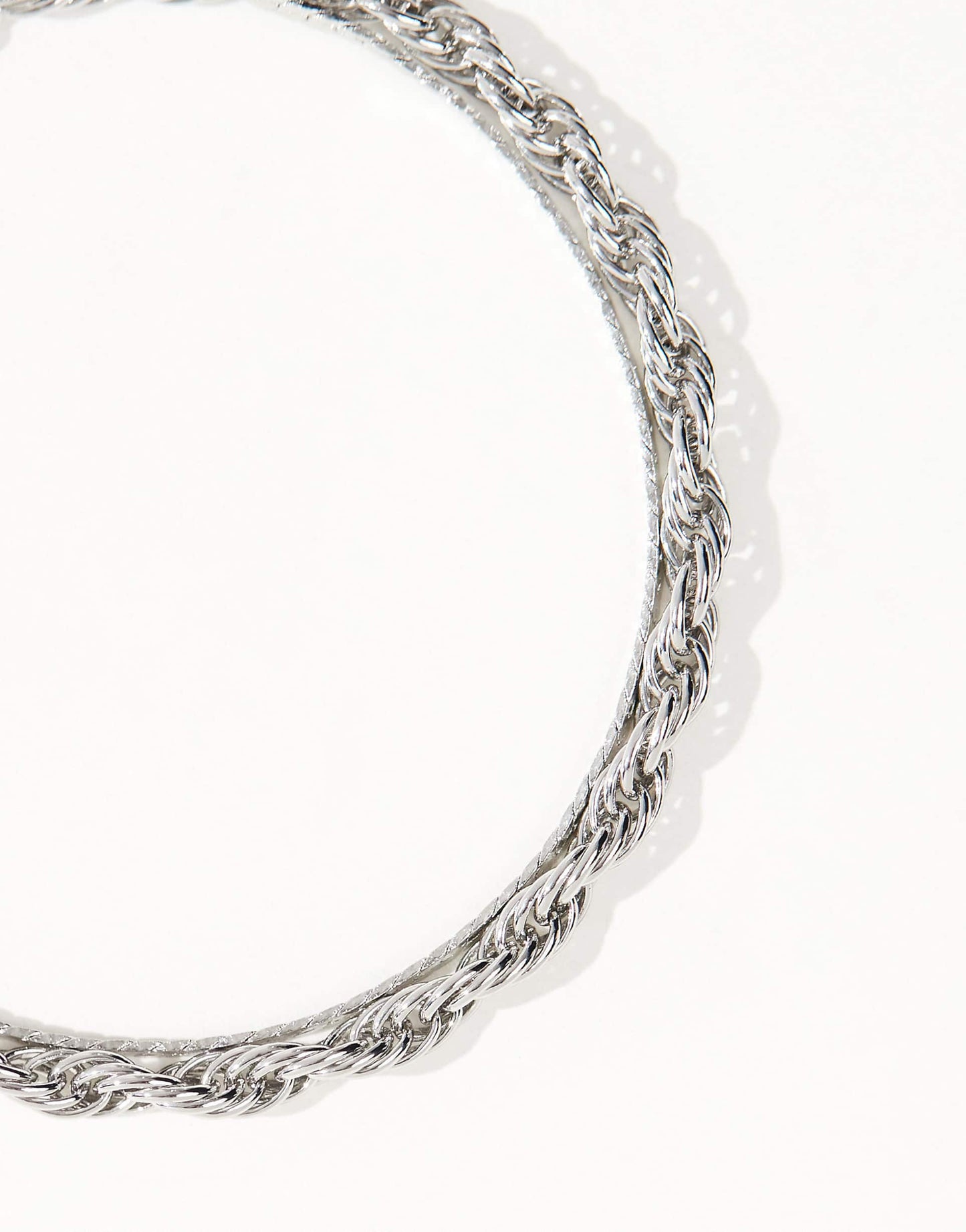 2 Pack Rope Chain Bracelet