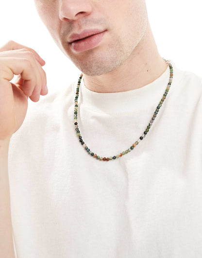 Semi-Precious Beaded Necklace