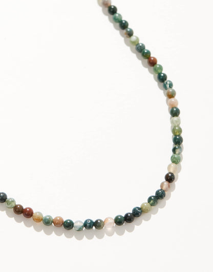 Semi-Precious Beaded Necklace