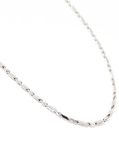 Square Link Chain Necklace