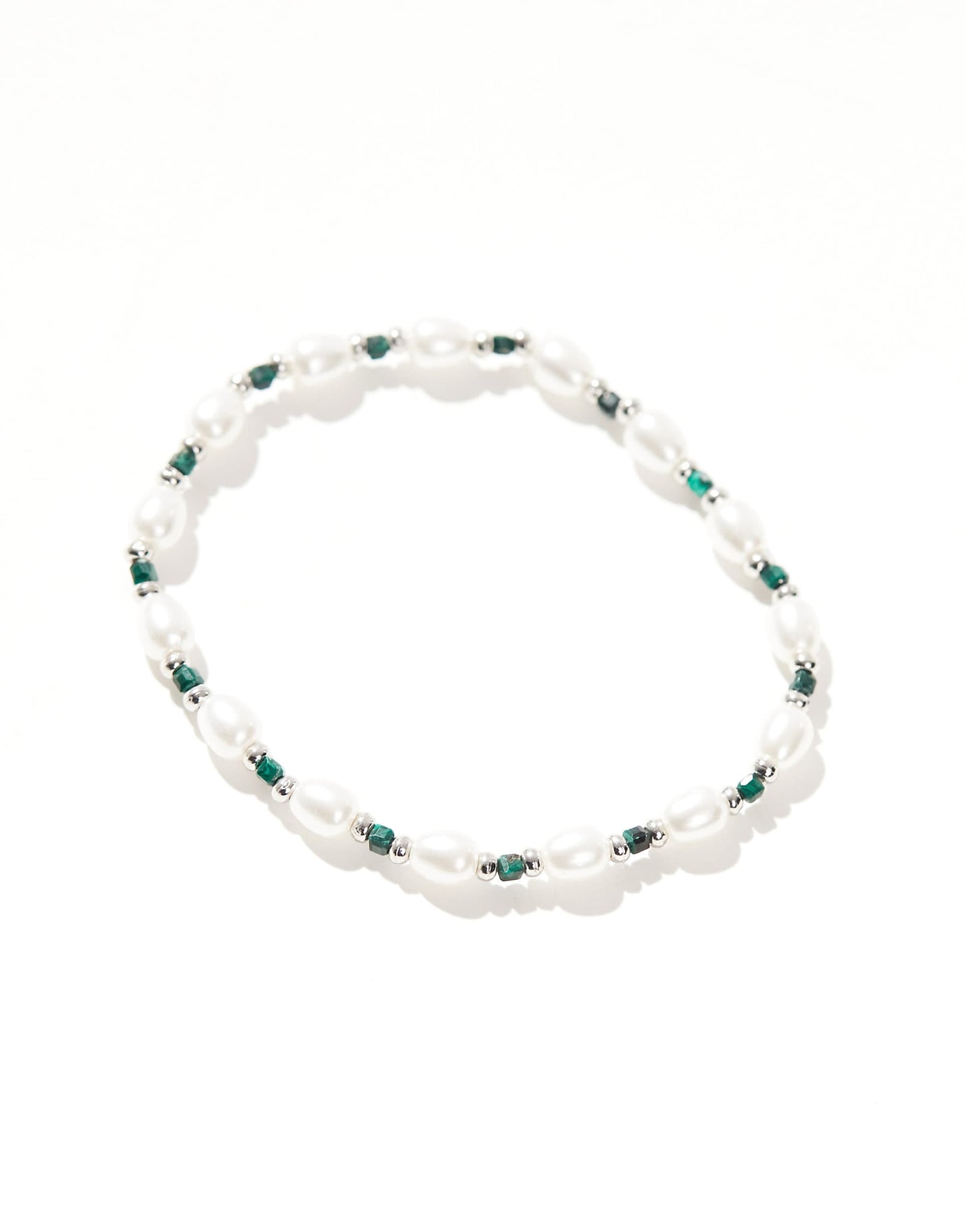 Faux Pearl Beaded Bracelet