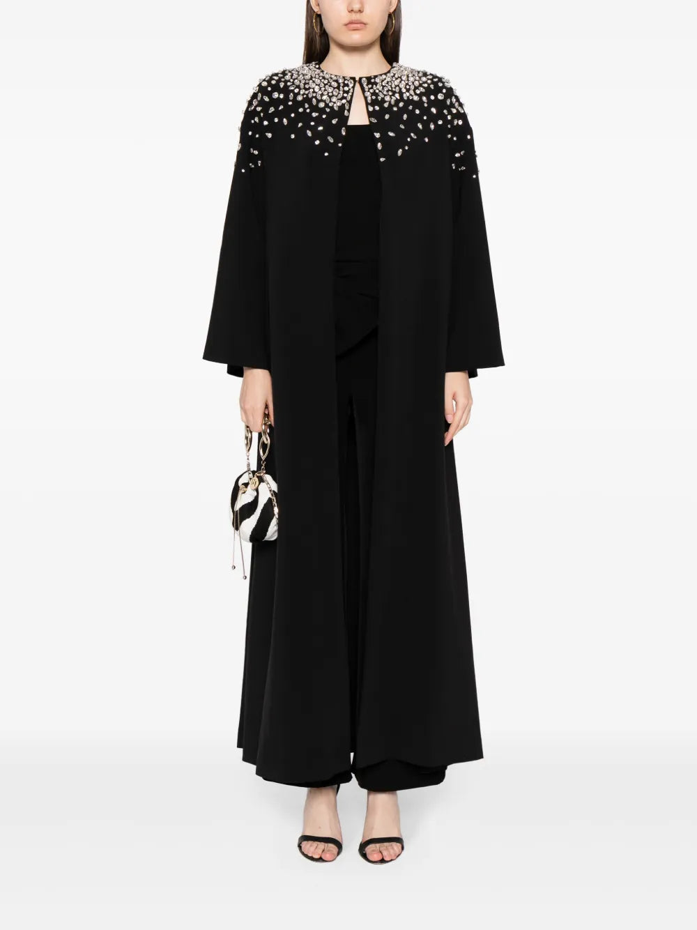 Calliope Crystal-Embellished Coat