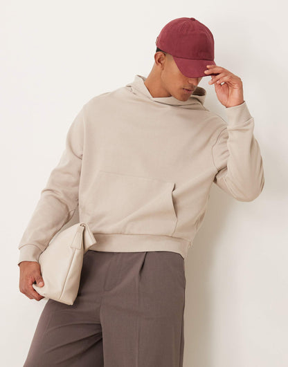 Essential Boxy Oversized Hoodie