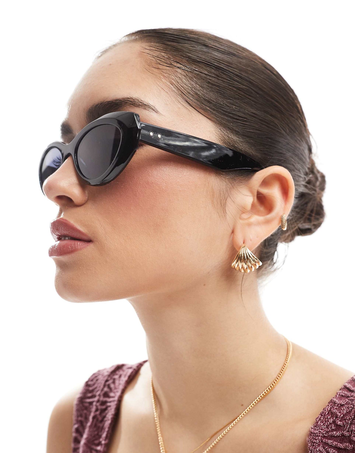Chunky Cat Eye Sunglasses