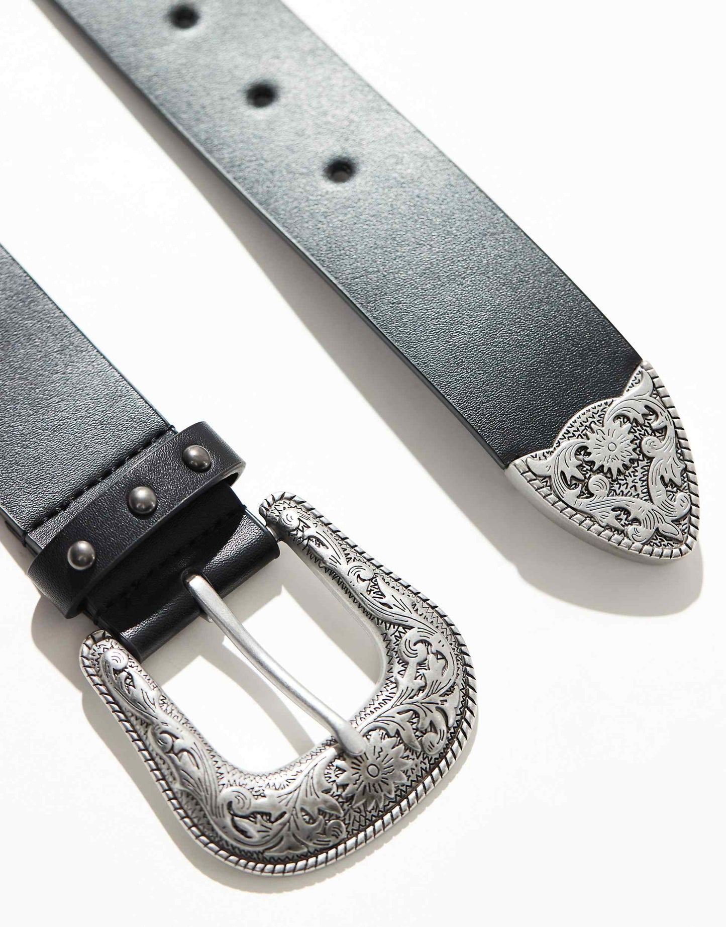 Studded Western Belt