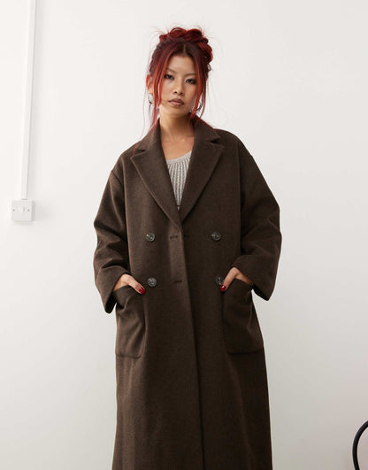 Belted Double Breasted Coat