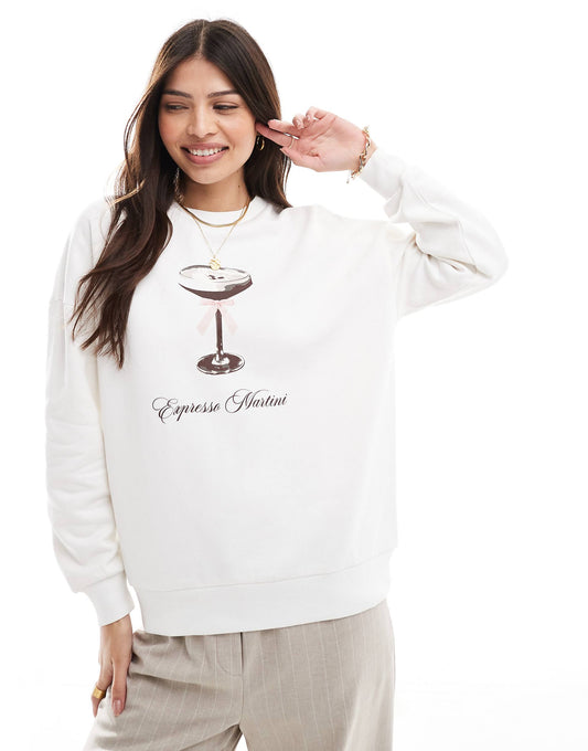 Espresso Martini Oversized Sweatshirt