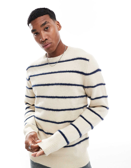 Brushed Knitted Jumper
