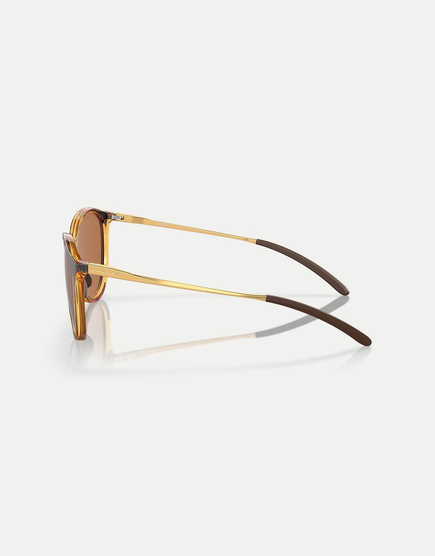 Sielo Round Polarised Sunglasses With Brown Lens