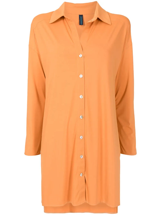 Meline Button-Up Dress