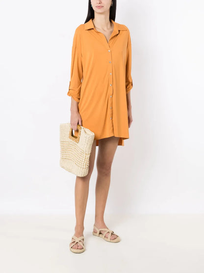 Meline Button-Up Dress
