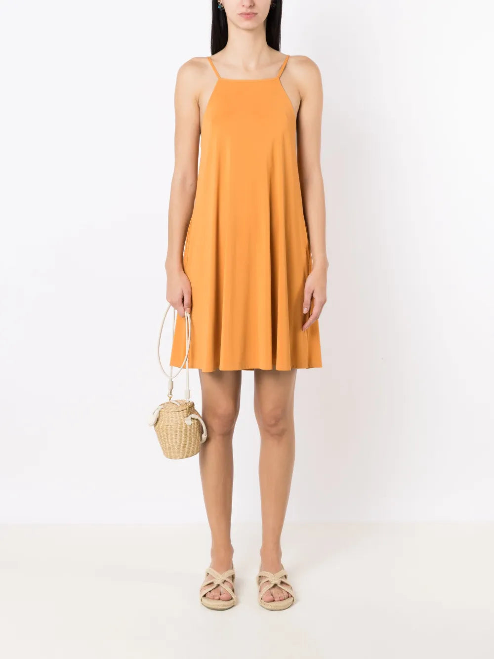 Isis Square-Neck Dress