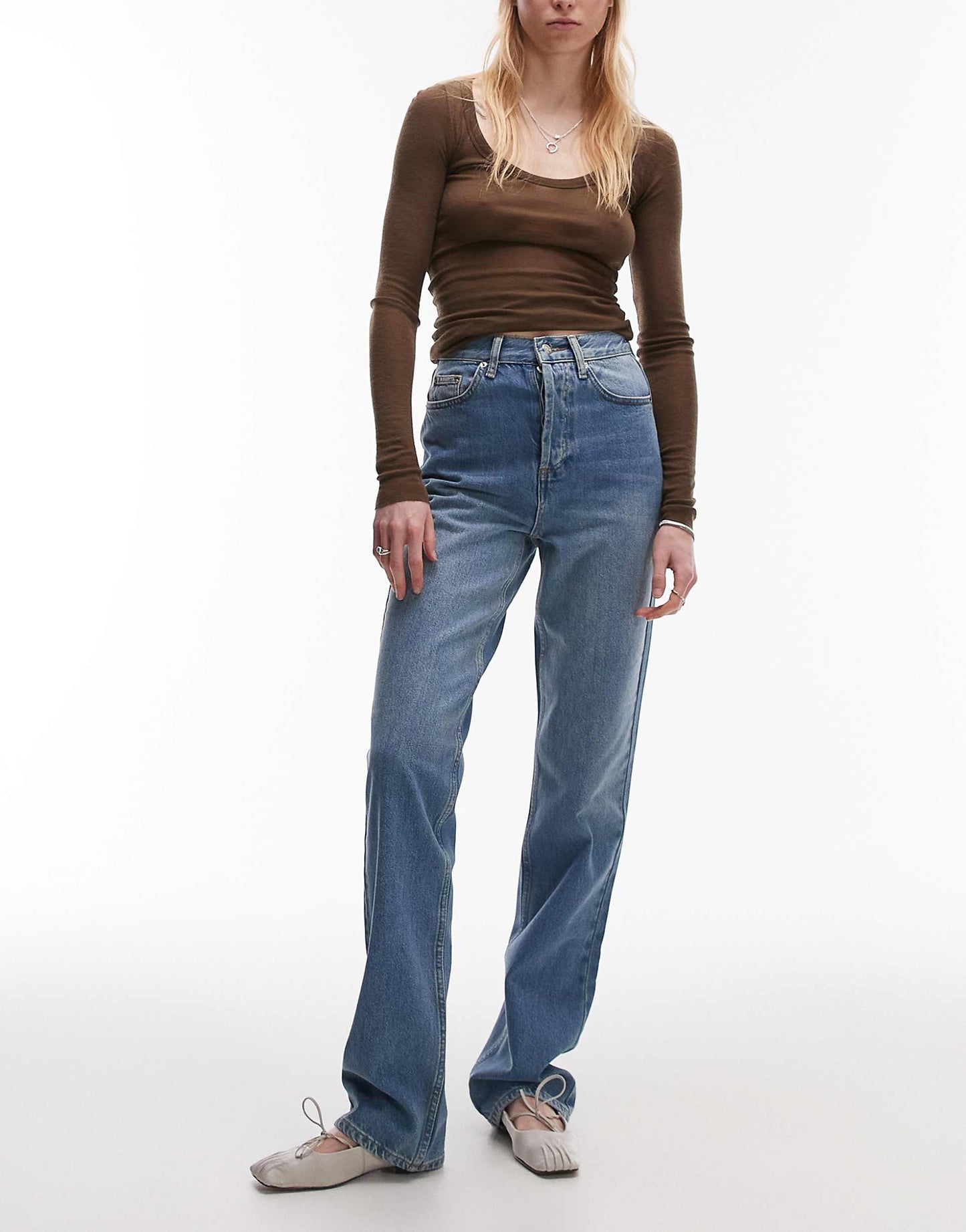 Tall Kort High Rise Straight Jean