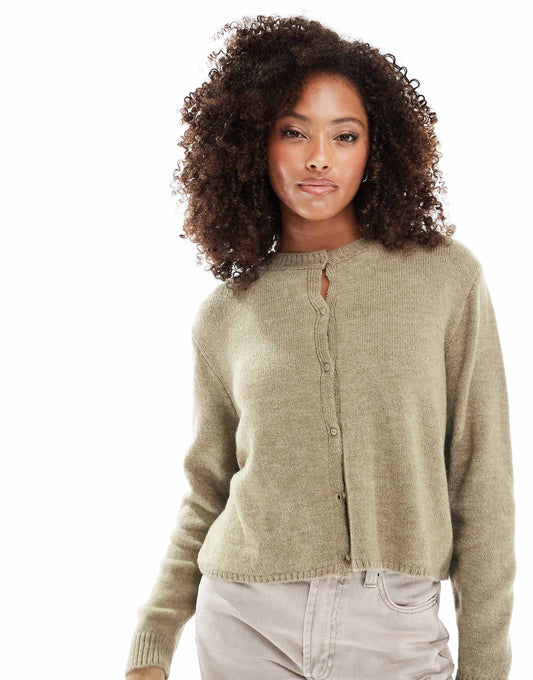 Fluffy Knit Cardigan