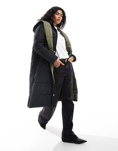 Double Front Puffer Jacket