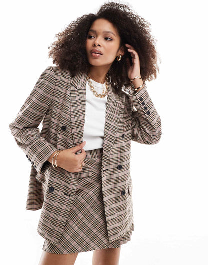 Tailored Check Co-Ord
