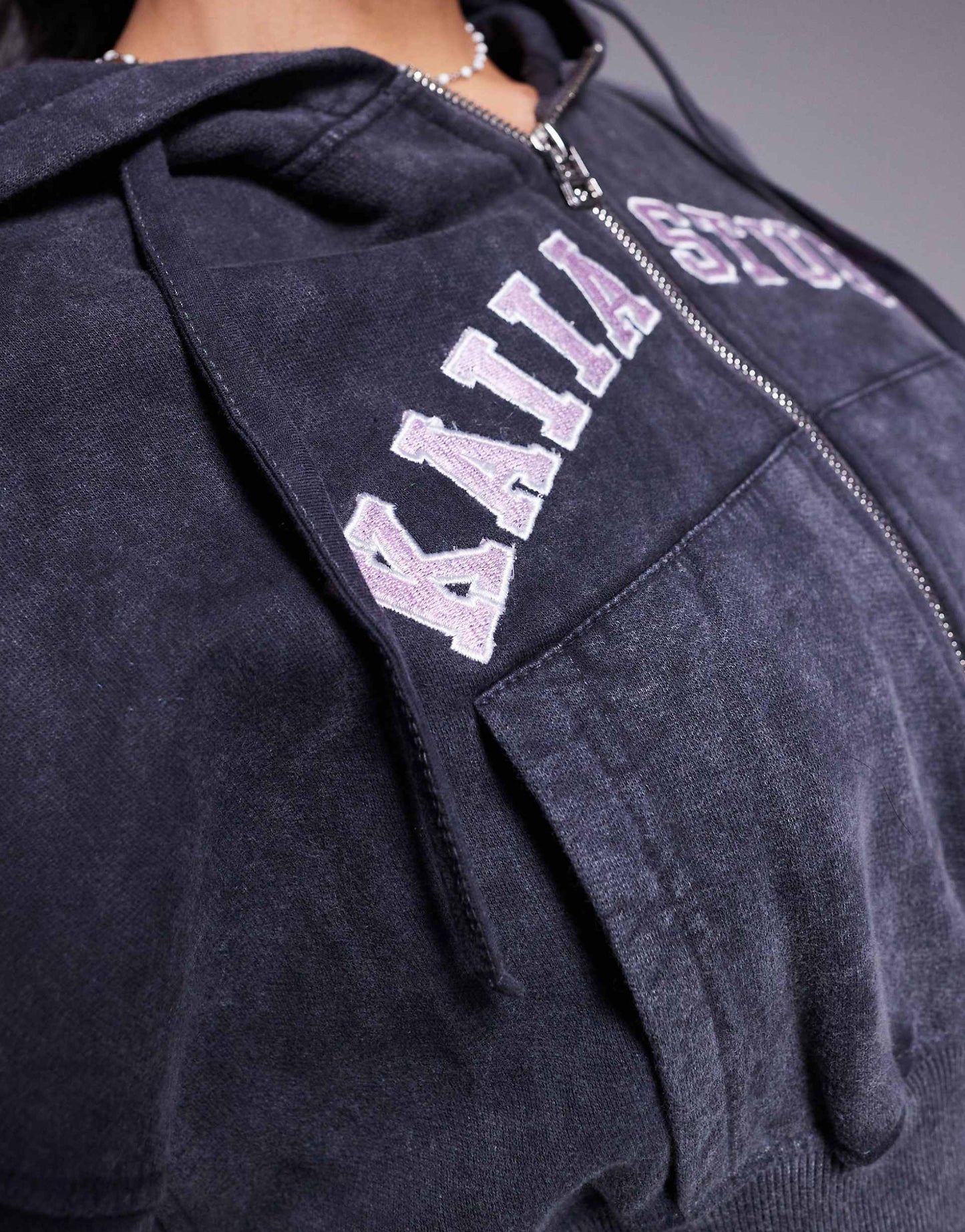 Studio Fitted Zip Up Hoodie Co-Ord